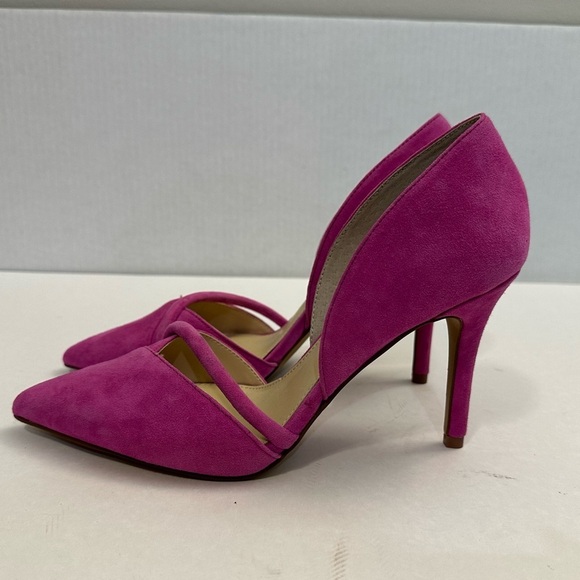 Vince Camuto VP-ADEILIA Pointed Toe Heels in Drama Pink Size 7.5 - Picture 4 of 12